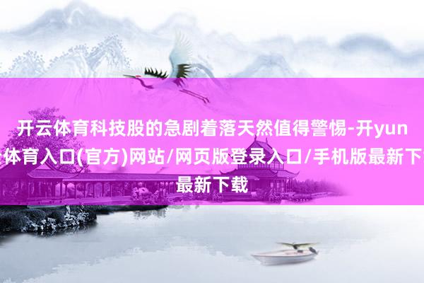 开云体育科技股的急剧着落天然值得警惕-开yun云体育入口(官方)网站/网页版登录入口/手机版最新下载